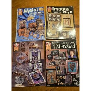 Lot Of  4 Design Originals Crafting Books Cards
